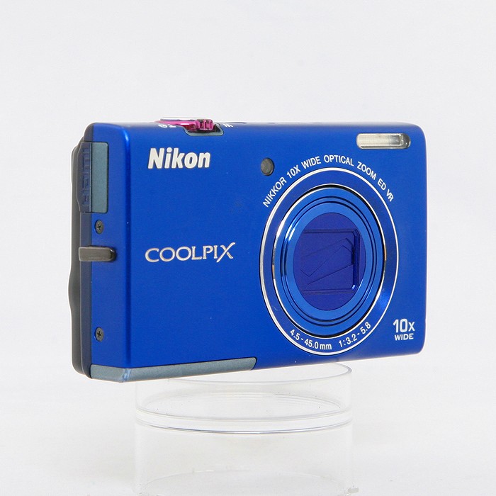【送料込み】Nikon COOLPIX5200 ブルー　デジカメ　ニコン 中古】ニコン コンパクトデジカメ COOLPIX 5200 ブルー【B】