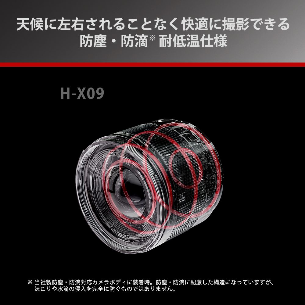 新品】(パナソニック) Panasonic H-X09 LEICA DG SUMMILUX 9mm / F1.7