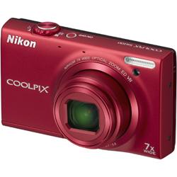 新品商品COOLPIX S6100 Nikon ニコン レッド red 本体 デジタルカメラ