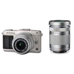 オリンパス(OLYMPUS) PEN mini E-PM2 ダブルズームキット シルバーの 