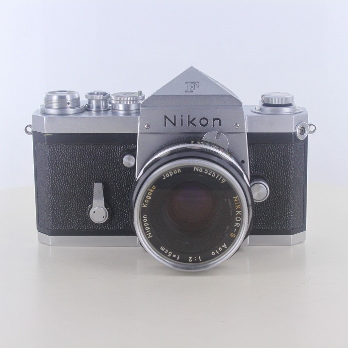【中古】(ニコン) Nikon F F640(3桁モデル) モータードライブ仕様+ニッコール5cm/2 チェックマーク