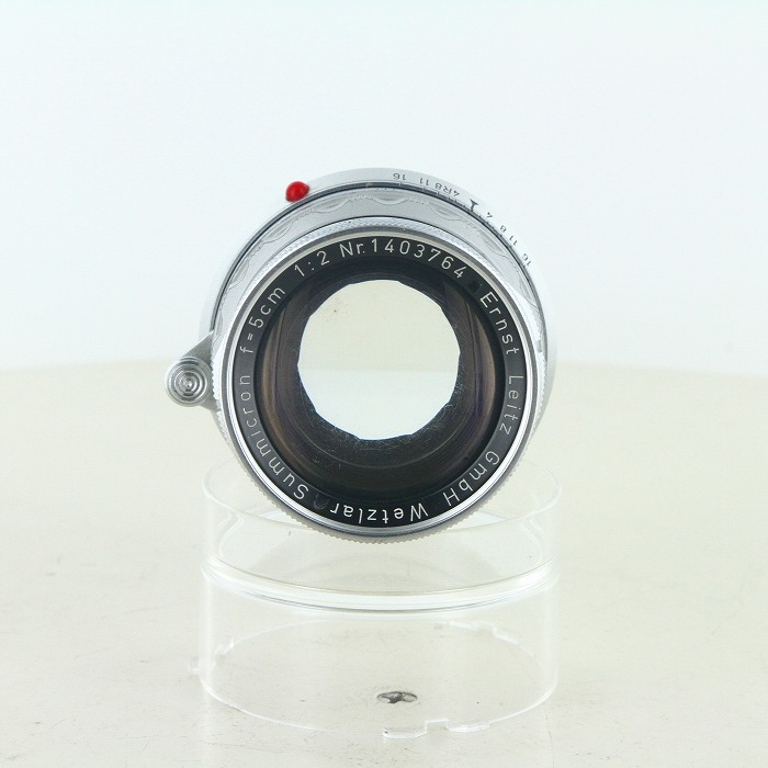 【中古】(ライカ) Leica ズミクロン M5cm/2 固定鏡胴