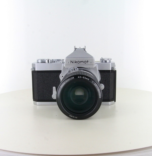 【中古】(ニコン) Nikon ニコマートFTNシルバー+Zoom-Nikkor 43-86/3.5