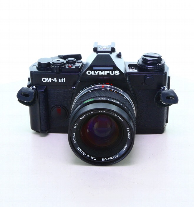 中古】(オリンパス) OLYMPUS OM-4 Ti & 35/F2 zuiko Auto-W｜ナニワ