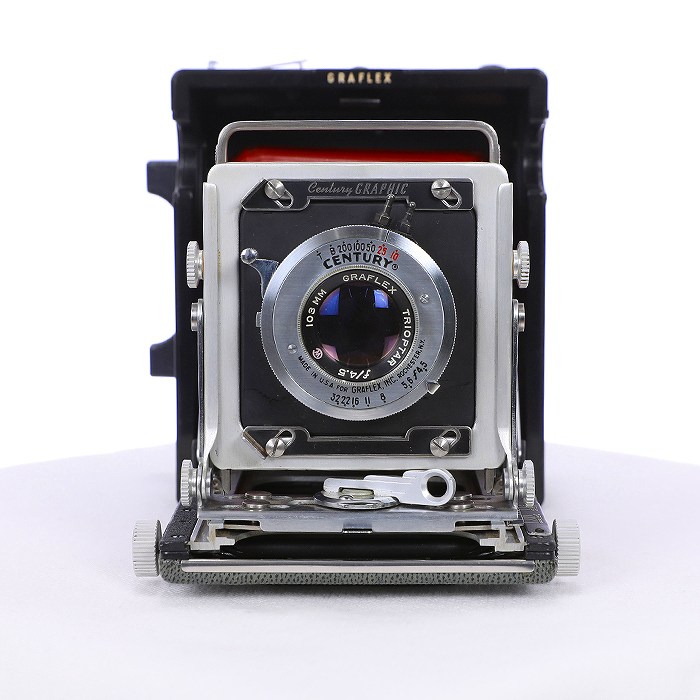 ジャンク GRAFLEX SPEED GRAPHIC 大判カメラ 127mm F4.7 蛇腹 グラフ ...
