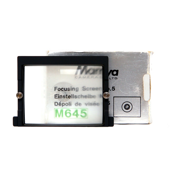 中古】(マミヤ) Mamiya M645用 フォーカシングスクリーン No,5｜ナニワ