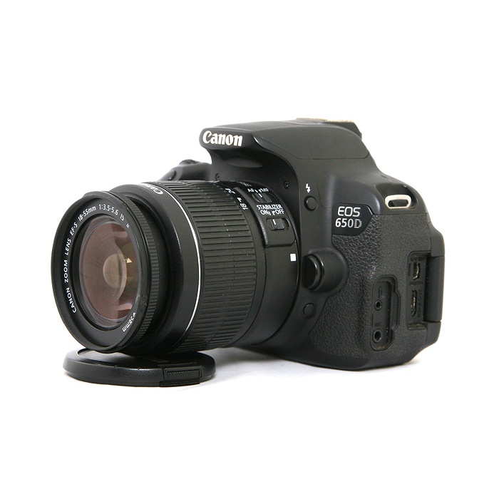 中古】(キヤノン) Canon 650D 18-55IS2 レンズキツト(EOS KISS X6I)の