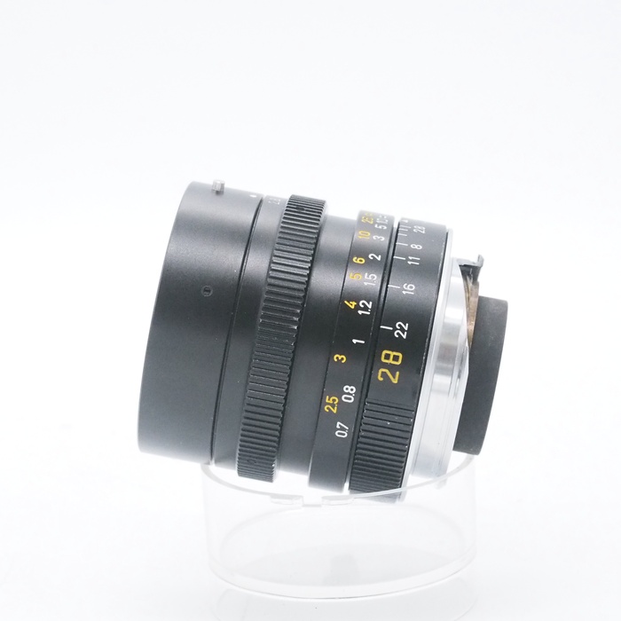 【中古】(ライカ) Leica エルマリート M 28mm F2.8 3rd(E49)+12536フード 中古】(ライカ) Leica エルマリート M 28mm F2.8 3rd(E49)+12536フード