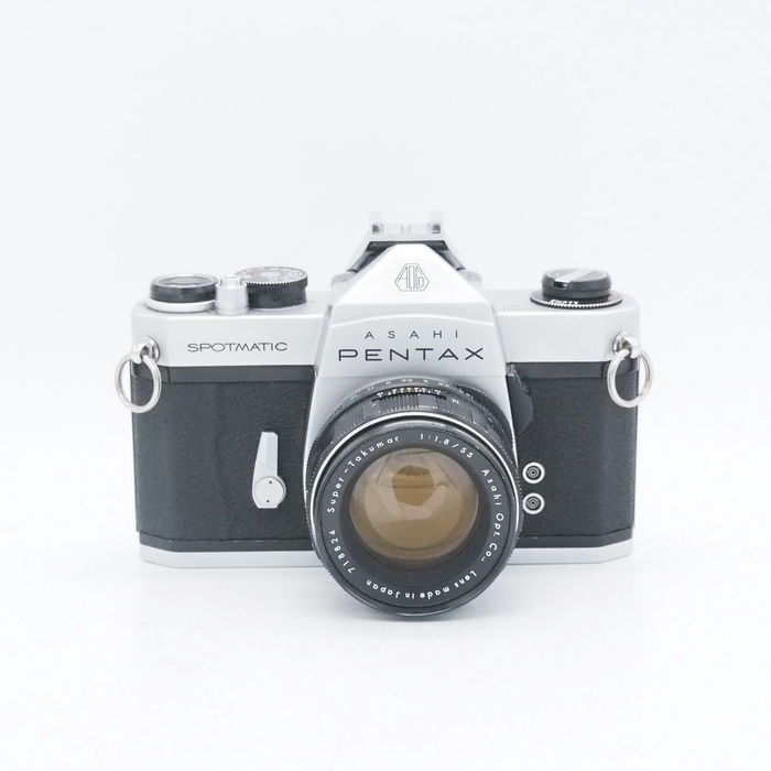 ペンタックス SP シルバー Super-Takumar 55mm F/1.8 中古】(ペンタックス) PENTAX SP + Super-Takumar 55/1.8｜ナニワ