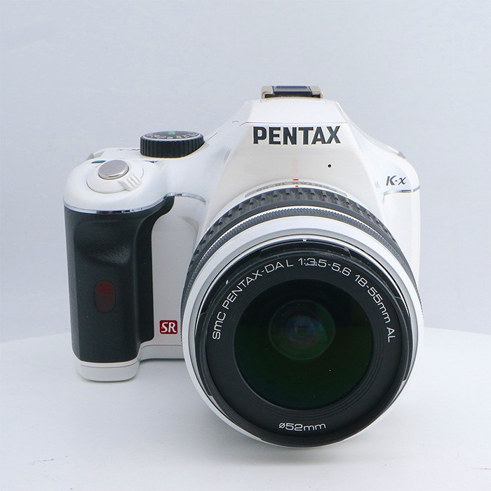中古】(ペンタックス) PENTAX K-X レンズキット ホワイト｜ナニワ