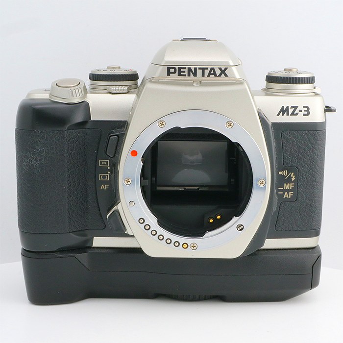 PENTAX MZ-3 バッテリーグリップ付 中古】(ペンタックス) PENTAX MZ-3 シルバー(バッテリーグリップ付
