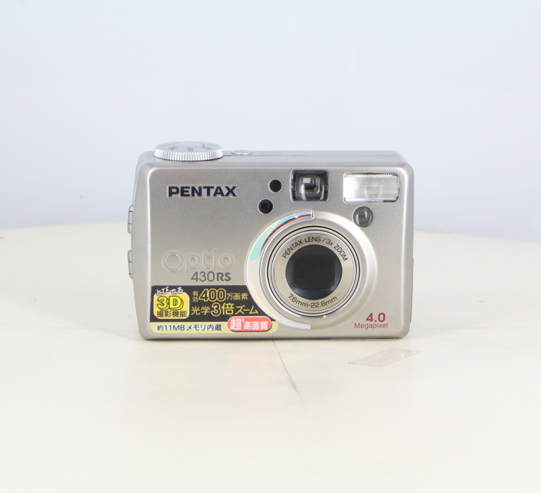 平成レトロ　コンデジ　PENTAX optio 430RS 動作品　美品 中古】(ペンタックス) PENTAX OPTIO 430RS｜ナニワグループオンライン