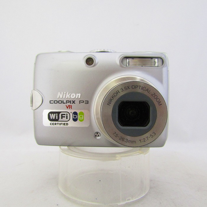 Nikon COOLPIX P3 VR デジカメ 訳あり ジャンク品 中古】(ニコン) Nikon COOLPIX P3｜ナニワグループオンライン