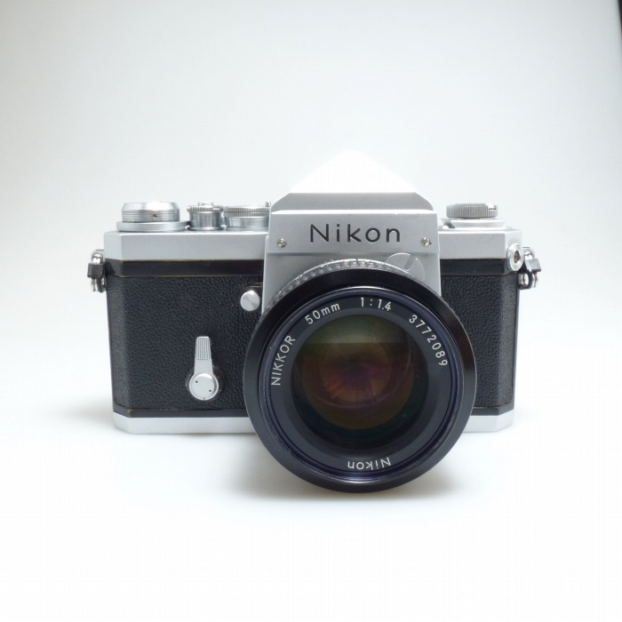 中古】(ニコン) Nikon Fアイレベル+NIKKOR50/1.4｜ナニワグループ