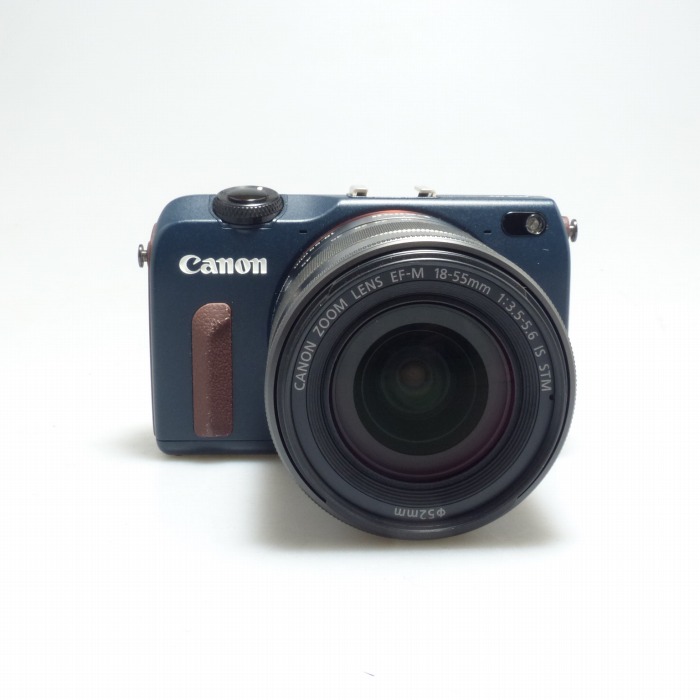 中古】(キヤノン) Canon EOS M2(ベイブルー)+EF-M18-55/3.5-5.6IS STM