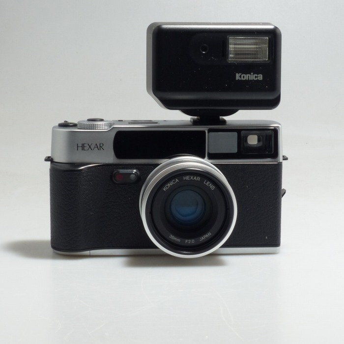 中古】(コニカ) KONICA HEXAR シルバー HX-14付キ: 【中古】フィルム