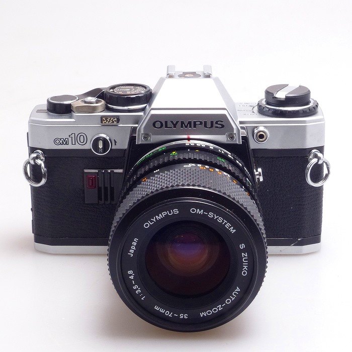 中古】(オリンパス) OLYMPUS OM10 シルバー + S 35-70/3.5-4.8｜ナニワ