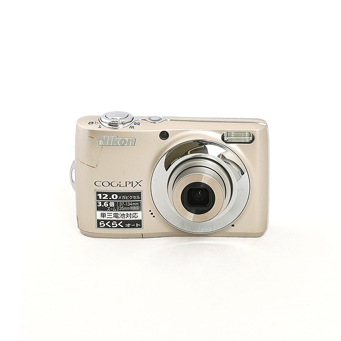 2110 Nikon Coolpix L22 シルバー コンパクトデジタルカメラ 動作確認