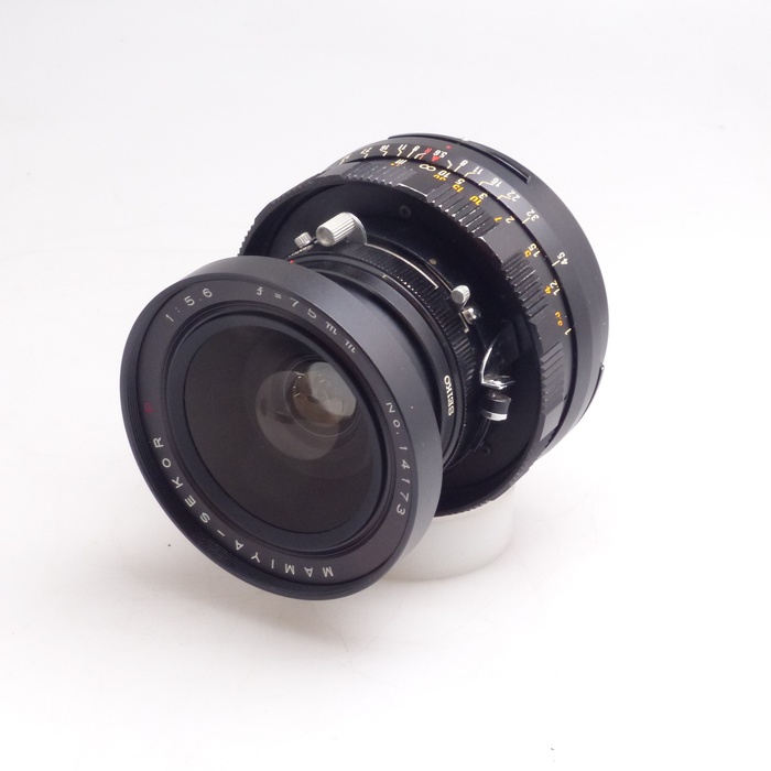 中古】(マミヤ) Mamiya SEKOR P 75/5.6 (PRESS用) ファインダー付キ