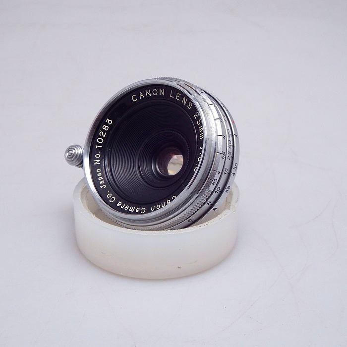 Canon　LENS 100mm f:3.5 テレフォトレンズ　中古品　レトロ 中古】(キヤノン) Canon Canon Lens 25/3.5 (L39) ファインダー無シ