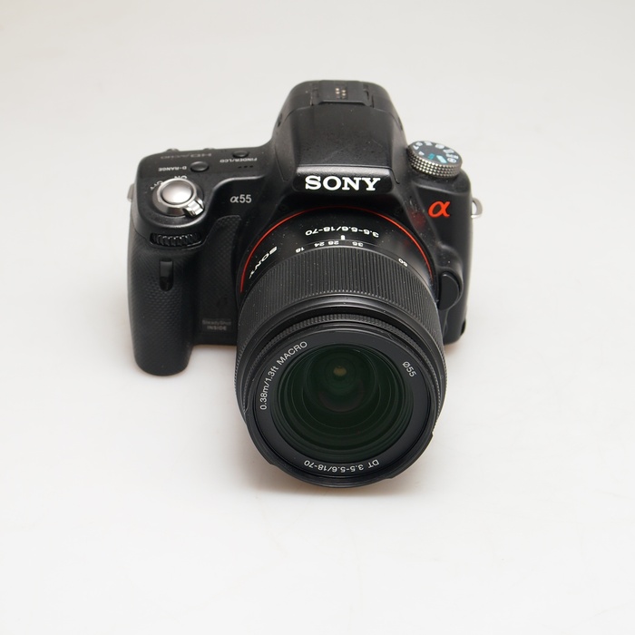 中古】(ソニー) SONY α55V +DT18-70/3.5-5.6｜ナニワグループ
