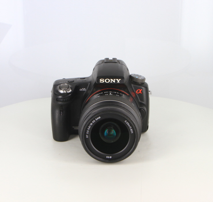 特別特価 SONY α55 SLT-A55VL レンズセット デジタルカメラ