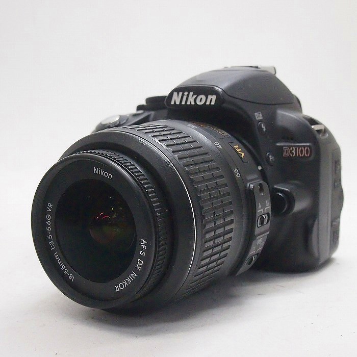 中古】(ニコン) Nikon D3100+AF-S DX 18-55/3.5-5.6G VR ブラック