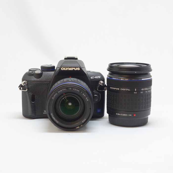 OLYMPUS E-420 Wズームキット - デジタルカメラ