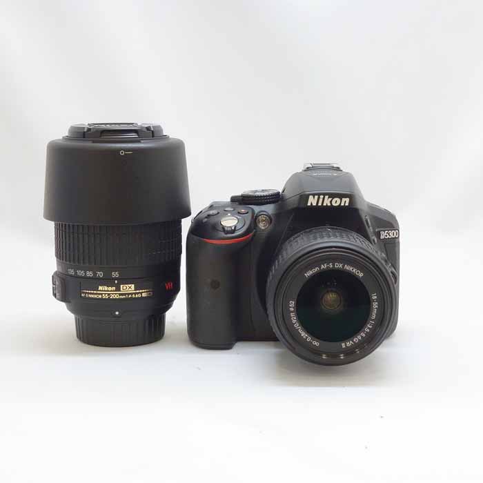ニコン(Nikon) D5300 ダブルズームキット ブラックの買取価格｜ナニワ