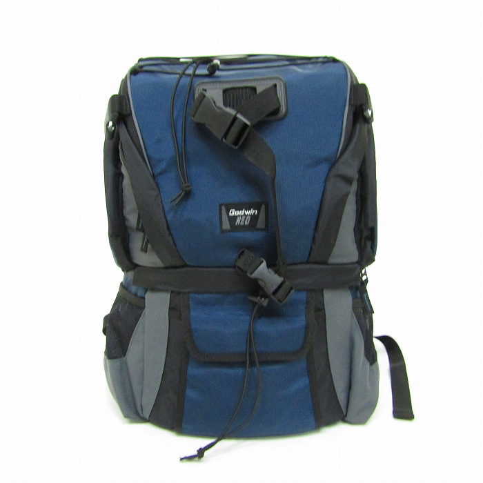 中古】(ハクバ) HAKUBA GODWIN NEO フォトリュック S ネイビー｜ナニワ