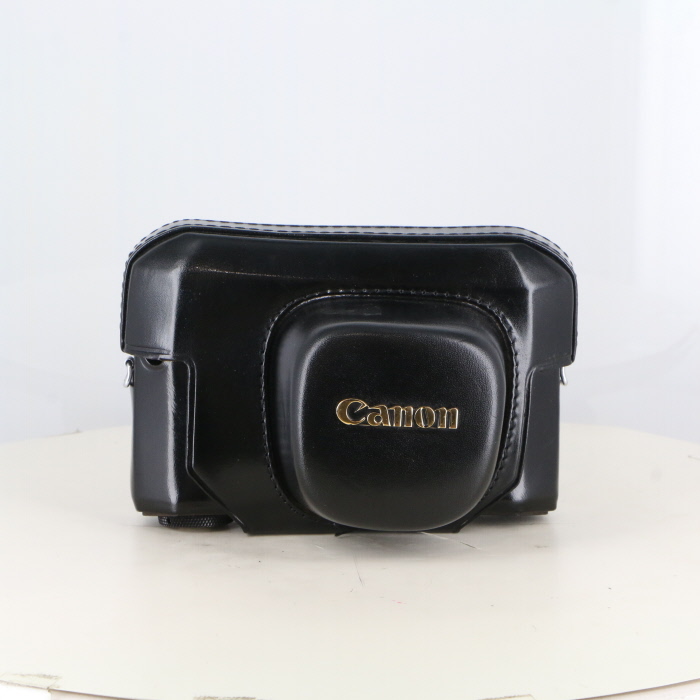 【美品】キヤノン　7　CANON 7　純正本革速写ケース付き 中古】(キヤノン) Canon 本革ケース-黒色 キヤノン7用｜ナニワグループ