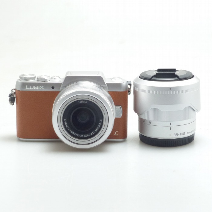 新作セールPanasonic DMC−GF7 ダブルズームレンズキット ピンク デジタルカメラ