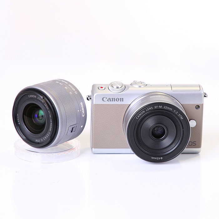 Canon EOS M100 グレー - ミラーレス一眼