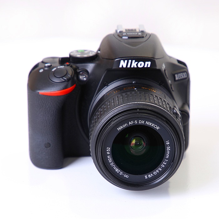 中古】(ニコン) Nikon D5500 18-55VR2 レンズキツト ブラツク｜ナニワ ...