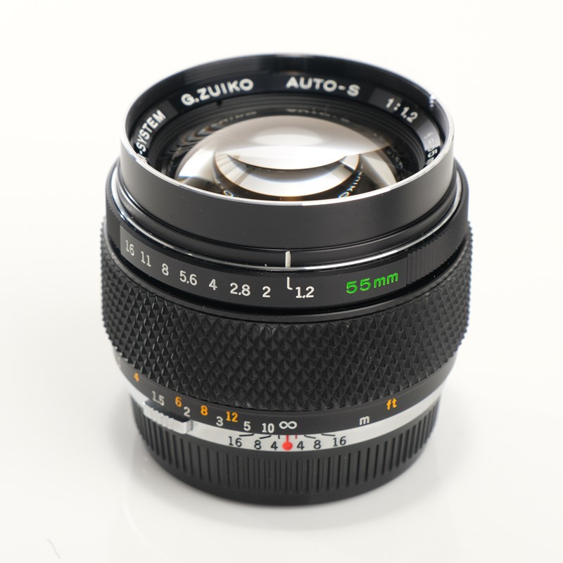 35割引 中古レンズ Olympus G.Zuiko AUTO-S 55mm F1.2 オリンパス