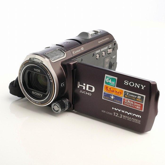 ソニー ハンディーカム SONY HDR - CX560Vふちに小キズあり - ビデオカメラ