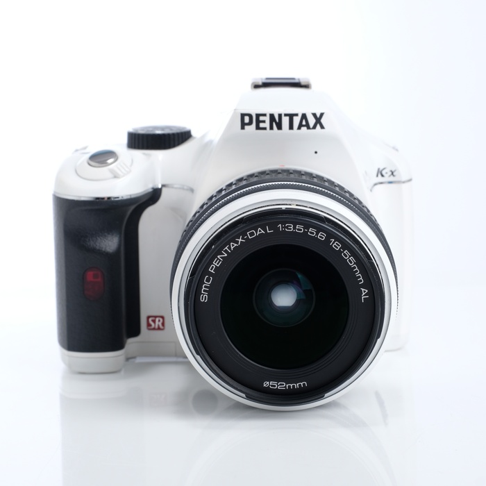 B! 欲しい] 【中古】(ペンタックス) PENTAX K-X レンズキット ホワイト