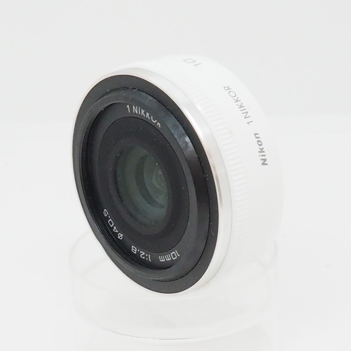 中古】(ニコン) Nikon ニコン 1 NIKKOR 10/F2.8 ホワイト｜ナニワ