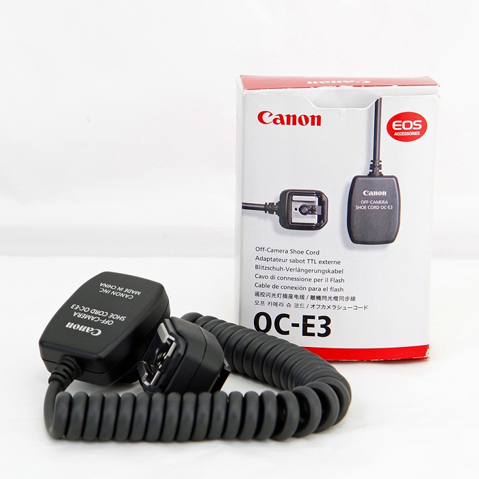 Canon オフカメラシューコード OC-E3 【高価値】 - デジタルカメラ