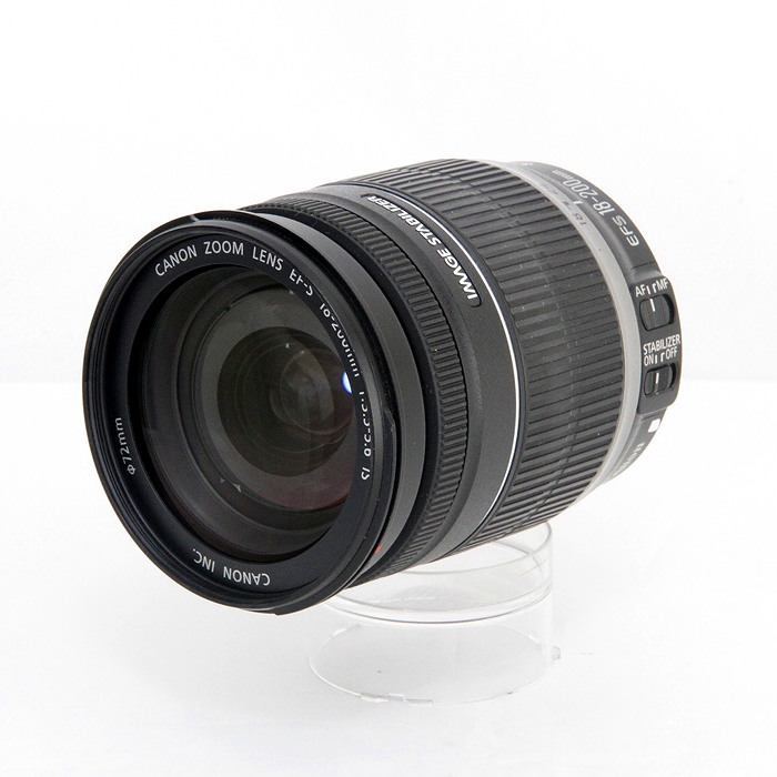 CANON キャノン　EFS 18-200 image stabilizer