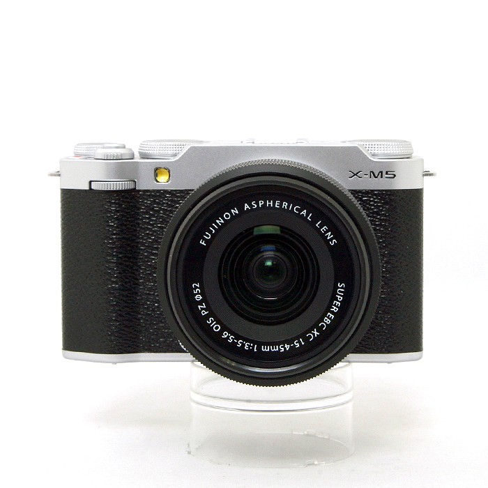 【中古】(フジフイルム) FUJIFILM X-M5 XC15-45mmレンズキット シルバー