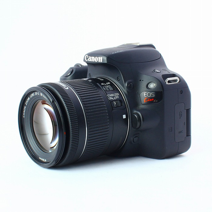 中古】(キヤノン) Canon EOS KISS X9/EF-S18-55 IS STM レンズキツト BK: 【中古】デジタルカメラ  カメラの買取・下取・販売はナニワグループオンラインへお任せください｜品揃え最大級！カメラ専門店の通販サイト