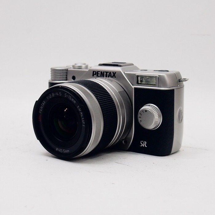 中古】(ペンタックス) PENTAX Q10 Wズームキット シルバー｜ナニワ