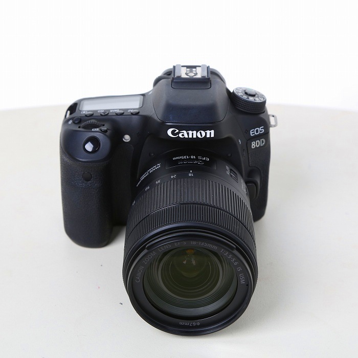 中古】(キヤノン) Canon EOS 80D/EF-S18-135 IS USM レンズキット ...