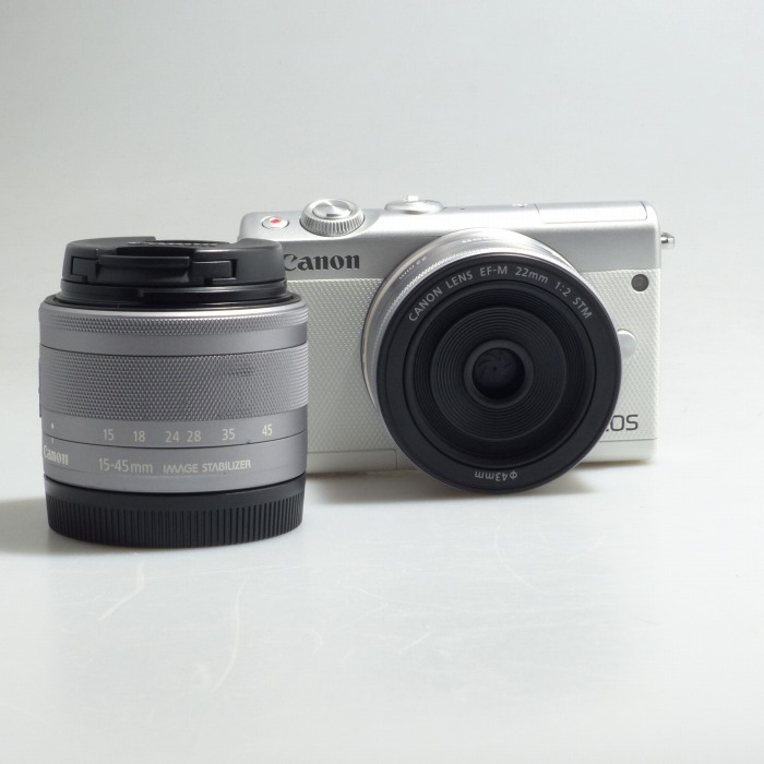 キャノン カメラ 新品 Canon EOS M100 レンズキット ホワイト