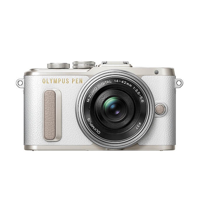 オリンパス(OLYMPUS) PEN E-PL8 14-42mm EZレンズキット ホワイトの オリンパス(OLYMPUS) PEN E-PL8 14-42mm EZレンズキット ホワイトの