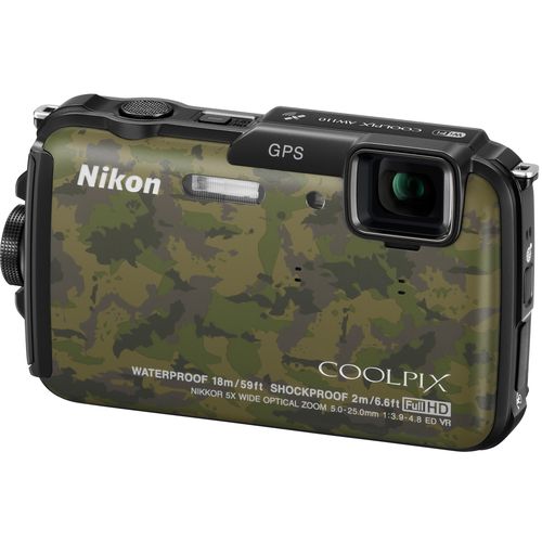 ニコン(Nikon) COOLPIX AW110 DGR ディープカムフラージュ(グリーン)の