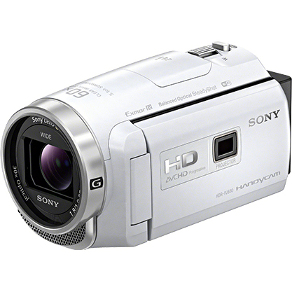 ソニー(SONY) デジタルHDビデオカメラレコーダー HDR-PJ680 W ホワイト