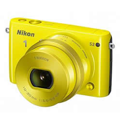 ニコン(Nikon) Nikon1 S2 標準パワーズームレンズキット イエローの 