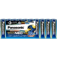 (�p�i�\�j�b�N) Panasonic LR6NJ/20SW ���d�r�G�{���^�l�I �P3�` 20�{�p�b�N